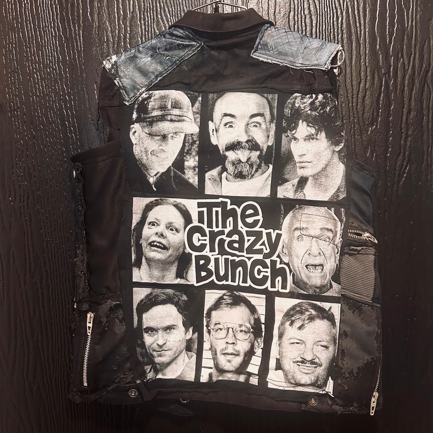 CRAZY BUNCH One of a Kind CUSTOM VEST 1 of 1