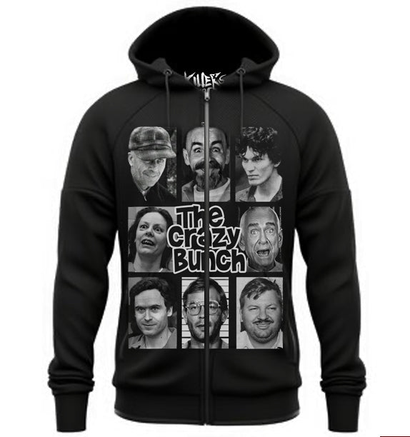 CRAZY BUNCH Zip Up Hoodie