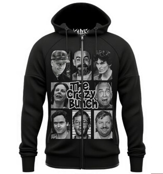 CRAZY BUNCH Zip Up Hoodie