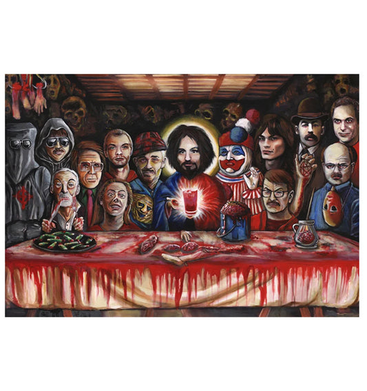 Serial Supper 19x27 Matte Print
