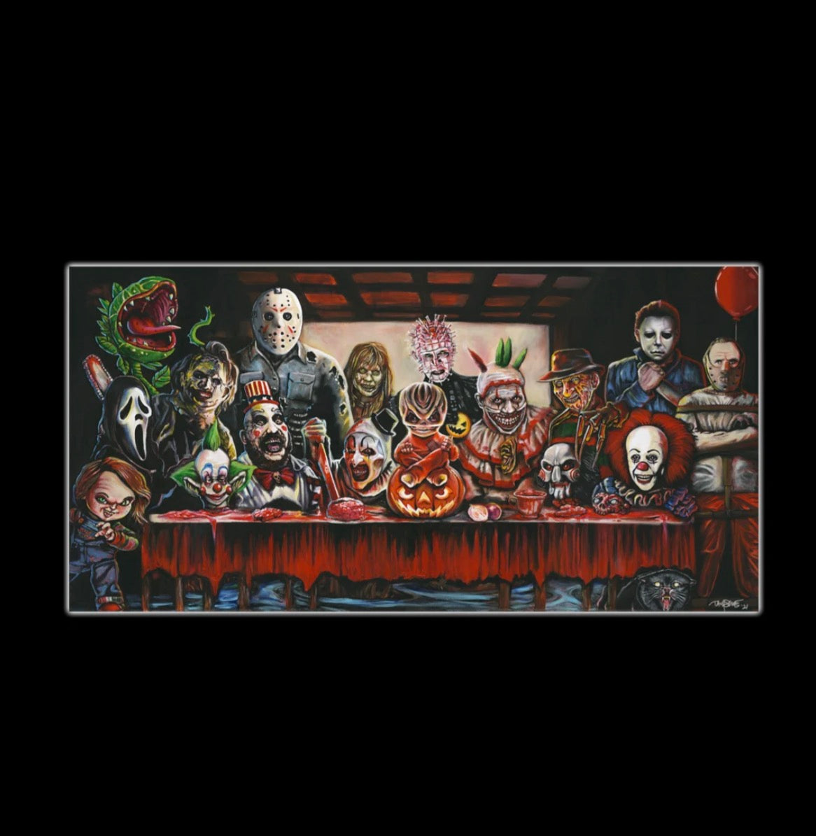 The Last Suffer 20x40 Painting Reproduction