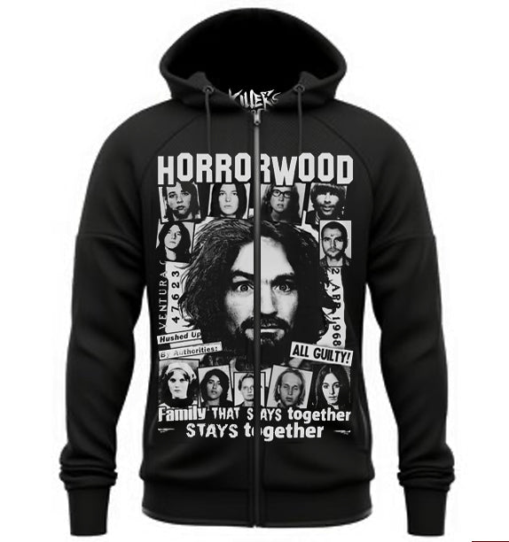 HORRORWOOD Zip Up Hoodie