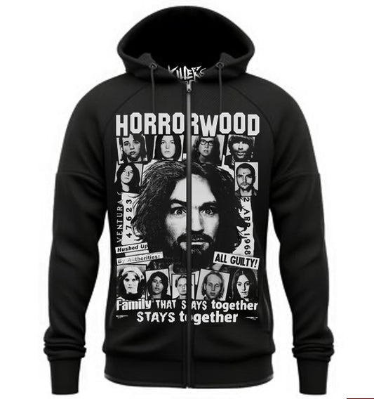 HORRORWOOD Zip Up Hoodie