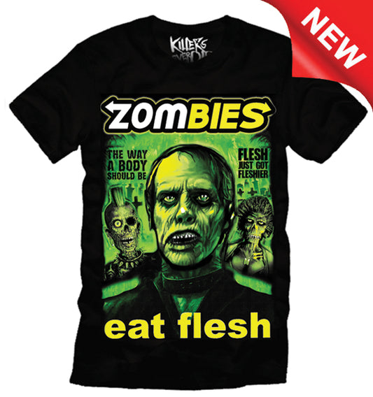 ZOMBIES EAT FLESH